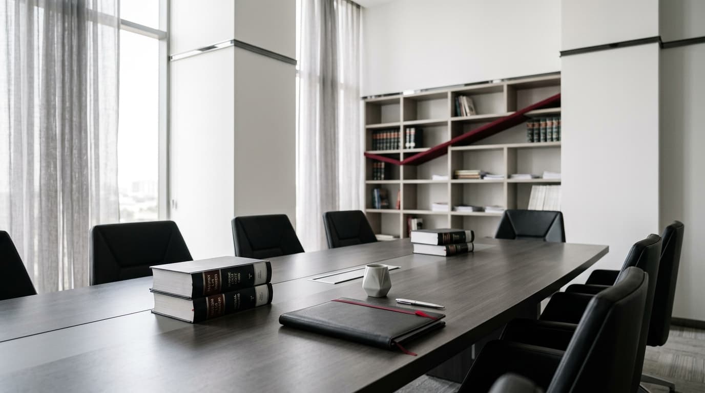 Consultation room at Black Suit Lawyers